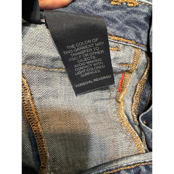 Tommy Hilfiger American Spirit Mid Rise Cropped Jeans Women’s 8 Light Wash - Picture 12 of 13